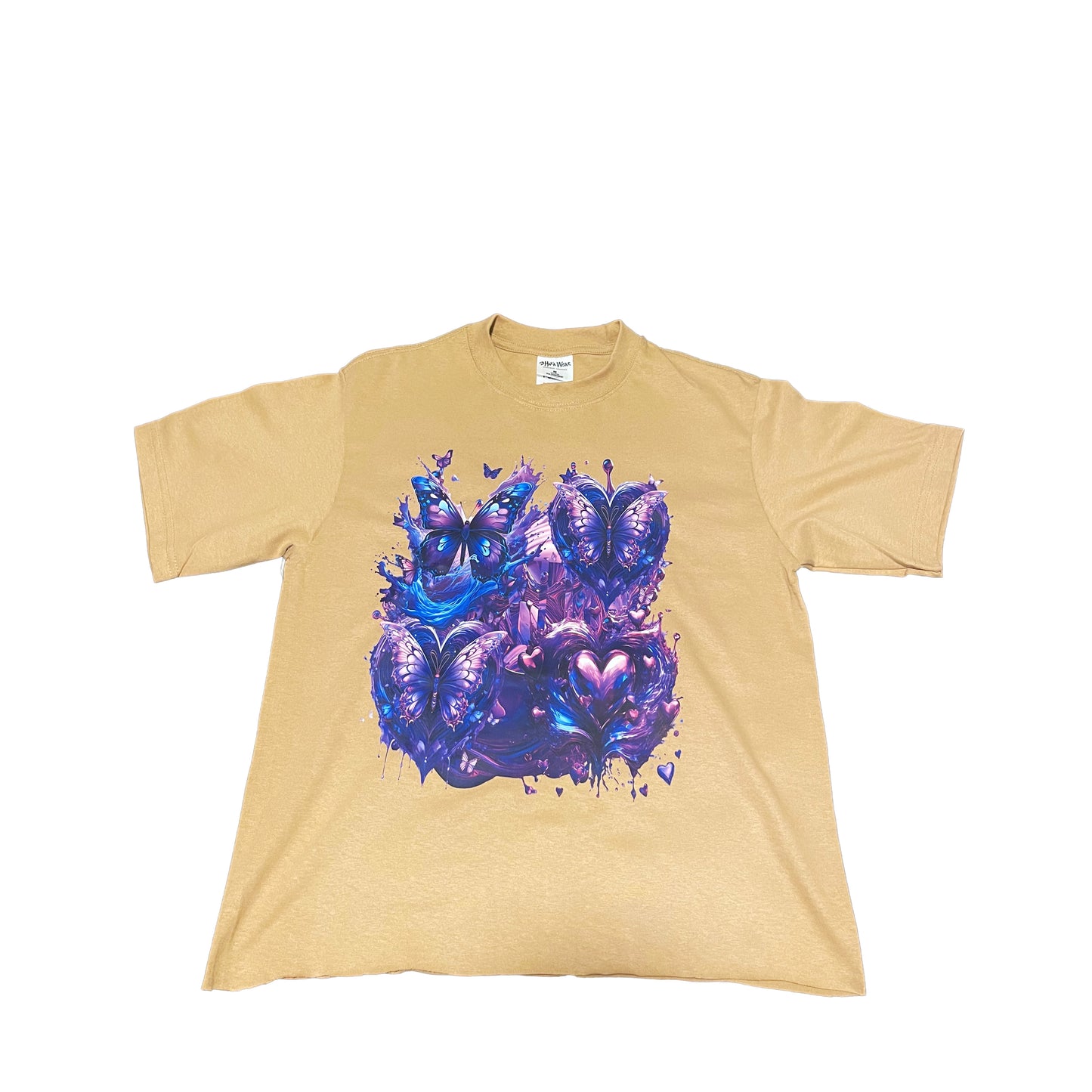 Psychedelic Butterfly Boxy T-Shirt