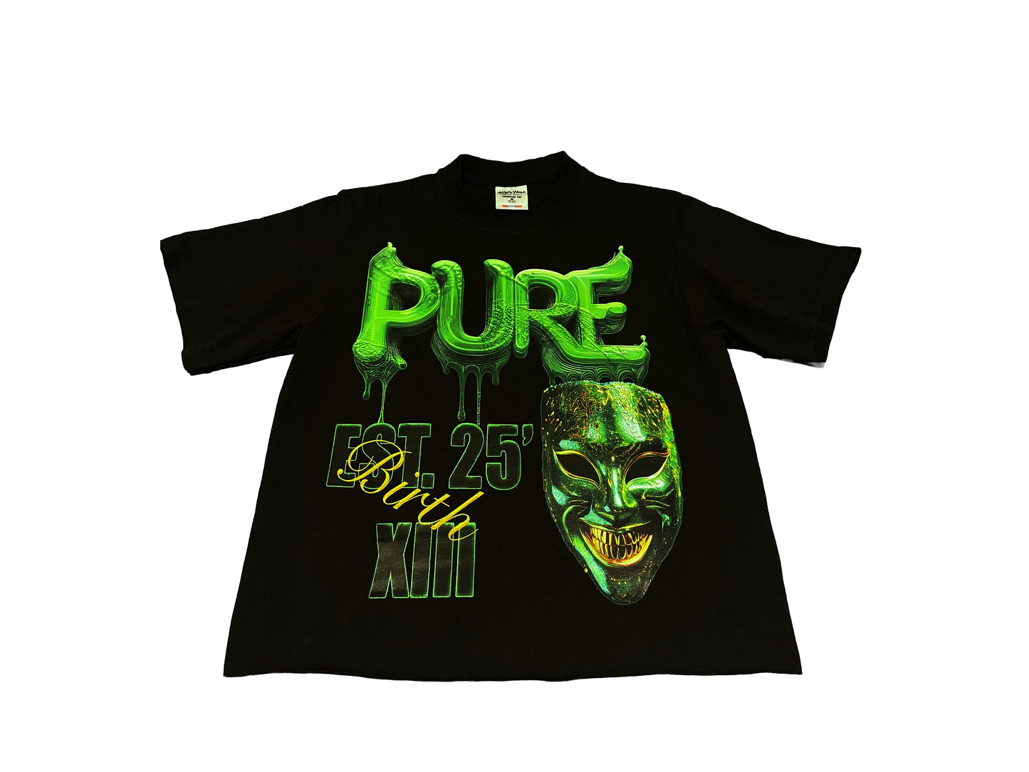 Boxy Pure Masked T-Shirt